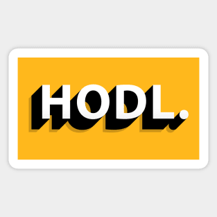 Hodl. Sticker